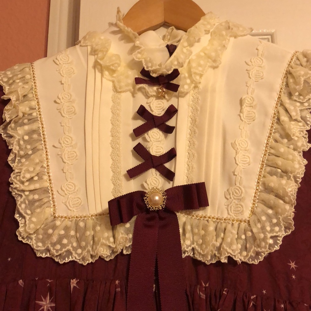 Sold - Honey Honey Cats Astrology Lolita OP Dress Set - Picture 9 of 17